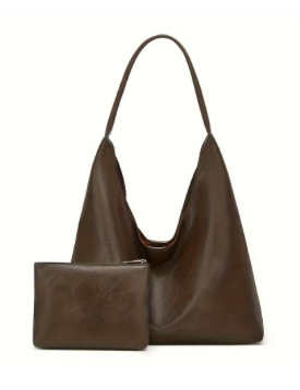 Amelia - Bolsa de hombro retro + bolsita de regalo
